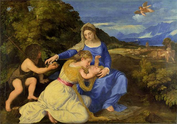 圣母子，幼年圣约翰及女圣徒(阿尔多不兰迪尼圣母像 拷贝.jpg