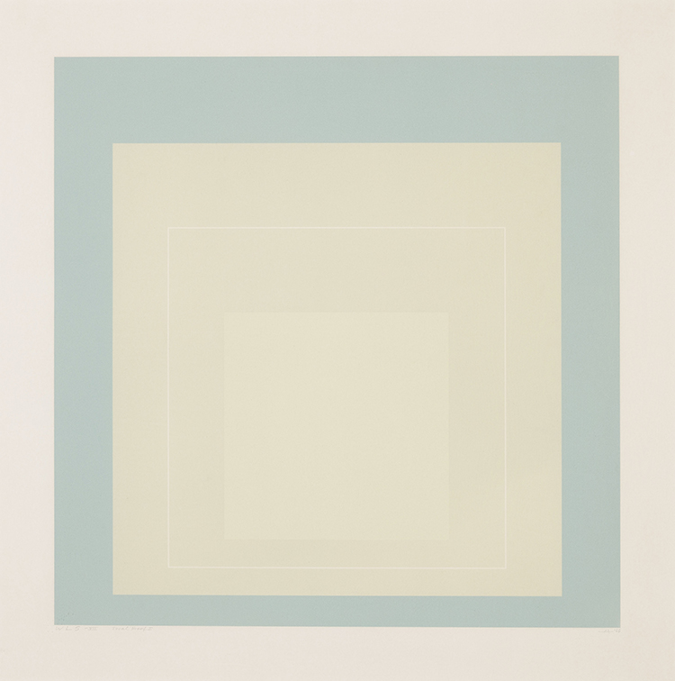 纸本彩色石版画40 x 40 厘米WLS - VII（来自白线方块），1966年.jpg